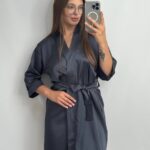 Шовковий Армані халат