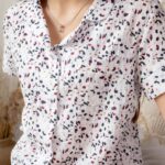 Муслін 1-ка (рубашка з коротким рукавом +шорти) леопард