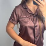 Шовк одиничка каштановий чк