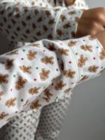 Домашній костюм у тканині фланель в принт печиво - Зображення 8