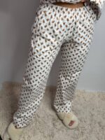 Домашній костюм у тканині фланель в принт печиво - Зображення 3