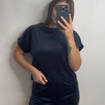 Плюшева піжама двійка | Футболка  | Шорти синій