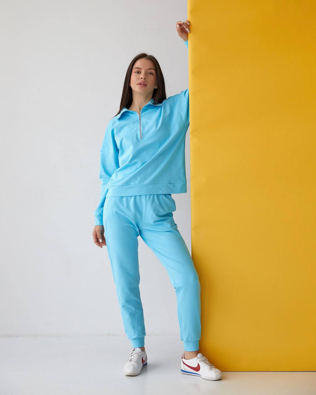 photo_2025-12-11_21-36-45 Спортивний костюм із замком бірюзовий - Зображення 1