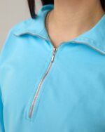 Спортивний костюм із замком бірюзовий - Зображення 5