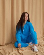 Спортивний костюм із замком темна бірюза - Зображення 10