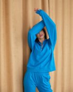 Спортивний костюм із замком темна бірюза - Зображення 9