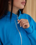 Спортивний костюм із замком темна бірюза - Зображення 8