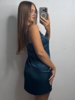 Оновлена сорочка на брительках смарагд - Зображення 4