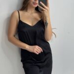 Оновлена сорочка на брительках чорний