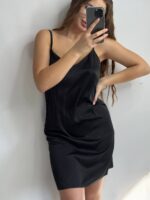 Оновлена сорочка на брительках чорний - Зображення 4