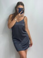 Оновлена сорочка на брительках графіт