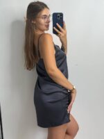 Оновлена сорочка на брительках графіт - Зображення 2