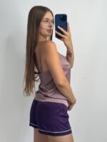 Базова майка у тканині шовк мокко - Зображення 2