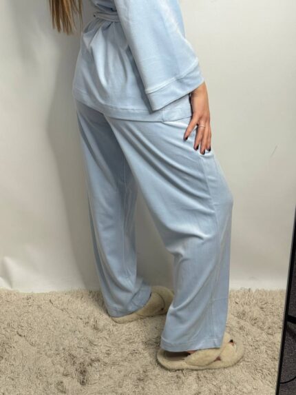 Жіночий домашній костюм блакитна - Зображення 5