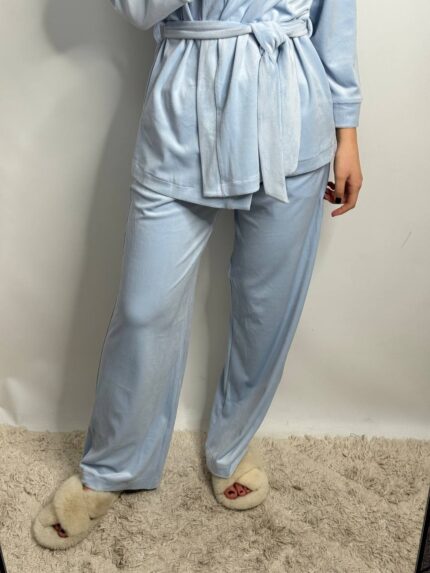 Жіночий домашній костюм блакитна - Зображення 3