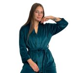 Жіночий домашній костюм смарагд